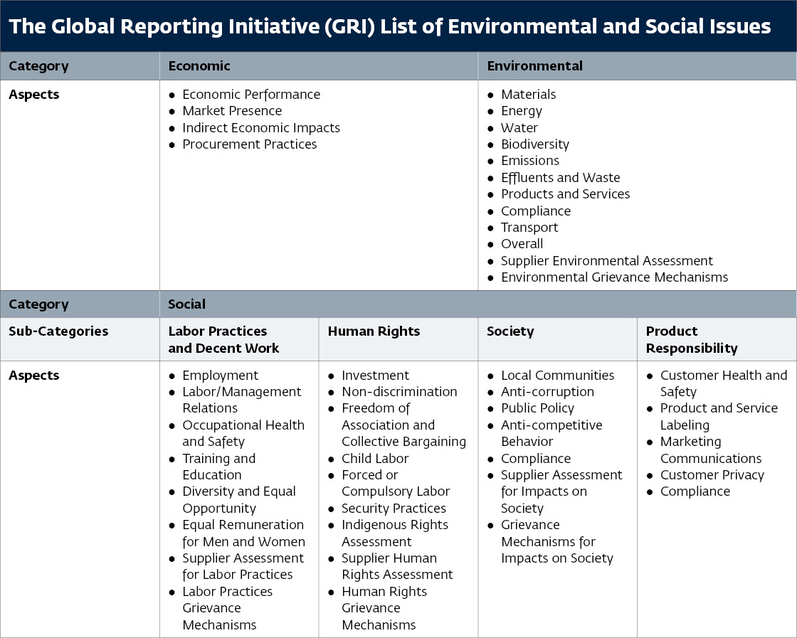 Summary of Environmental and Social Issues